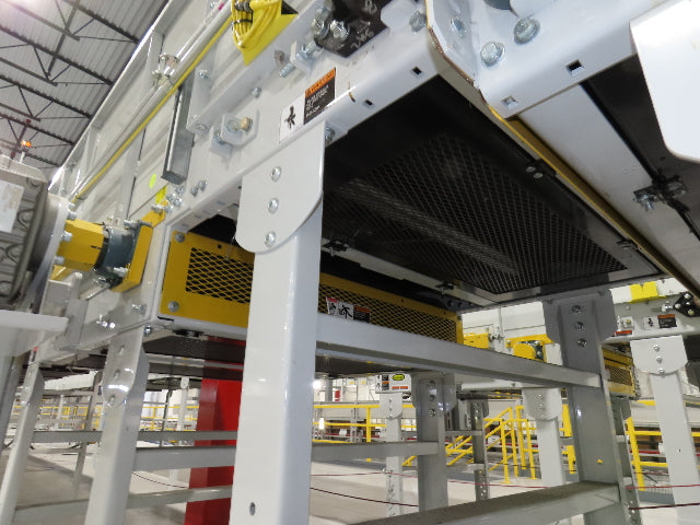 Hytrol Compcrs 43"x 63' Slider Bed Conveyor 41" Belt 7.5Hp 3PH Center Drive VFD