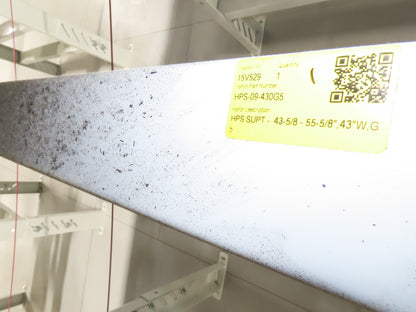 Hytrol Compcrs 43"x 63' Slider Bed Conveyor 41" Belt 7.5Hp 3PH Center Drive VFD