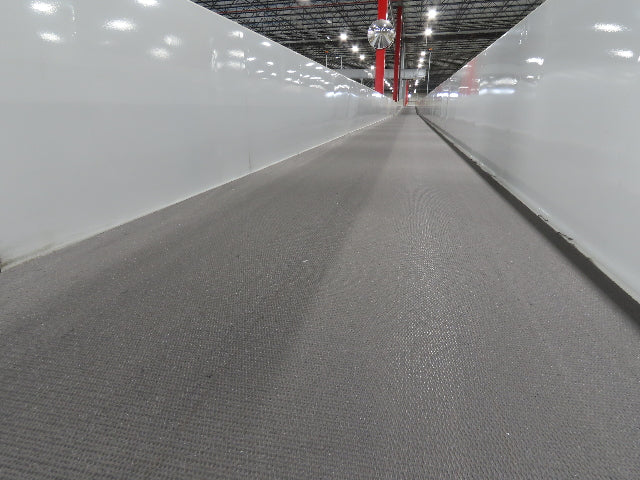 Hytrol Compcrs 43"x 63' Slider Bed Conveyor 41" Belt 7.5Hp 3PH Center Drive VFD