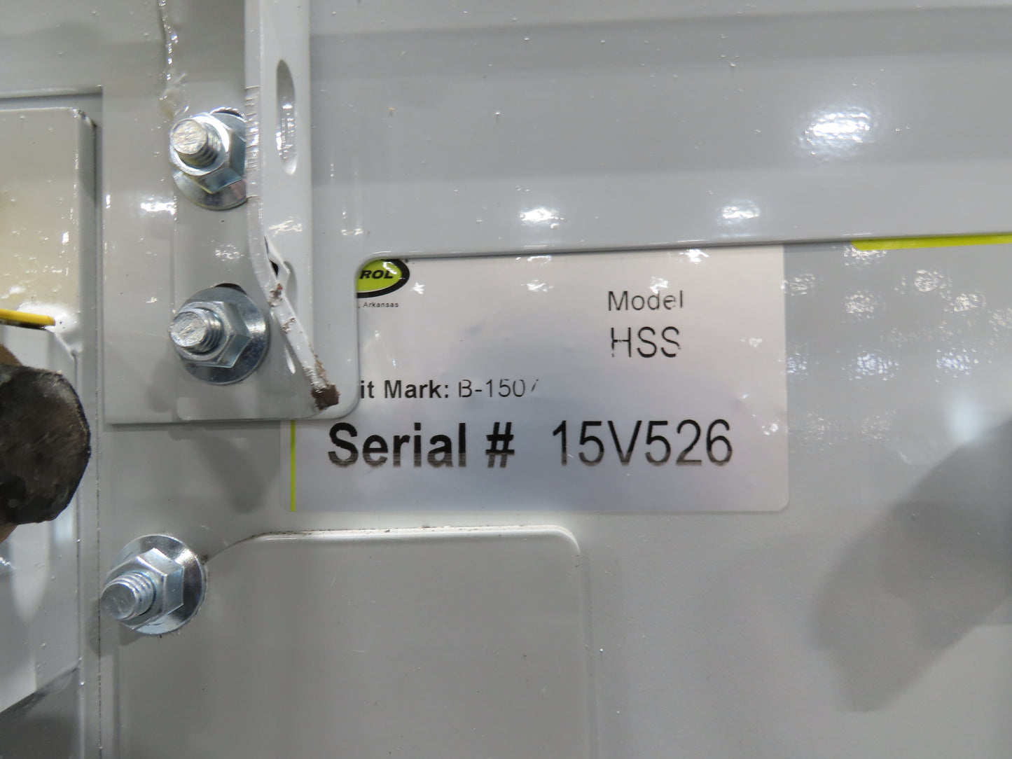 Hytrol HSS 43"x 61' Slider Bed Conveyor 41" Belt 7.5Hp 3PH Center Drive w/VFD