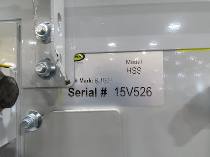 Hytrol HSS 43"x 61' Slider Bed Conveyor 41" Belt 7.5Hp 3PH Center Drive w/VFD