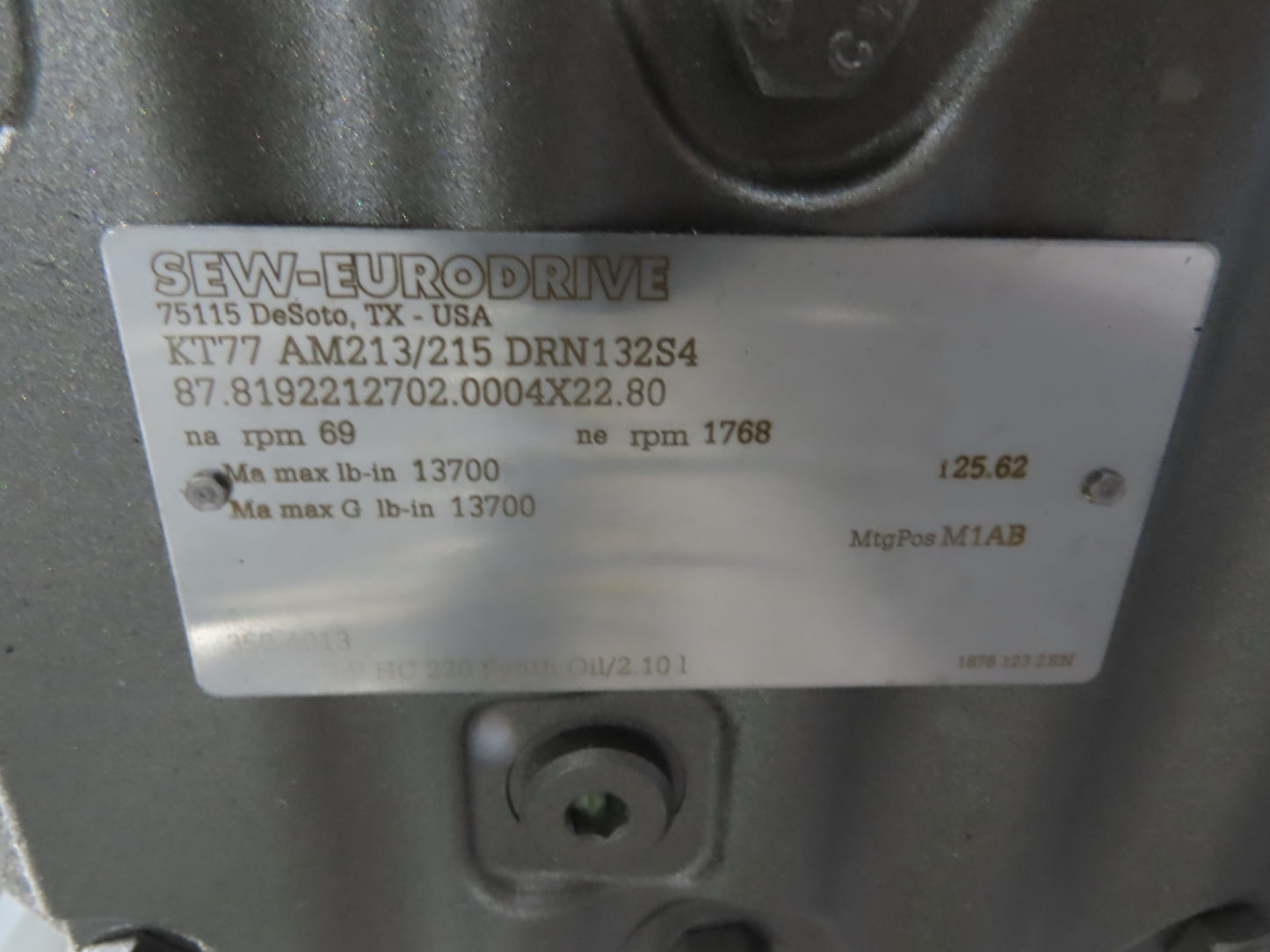 Hytrol HSS 43"x 61' Slider Bed Conveyor 41" Belt 7.5Hp 3PH Center Drive w/VFD