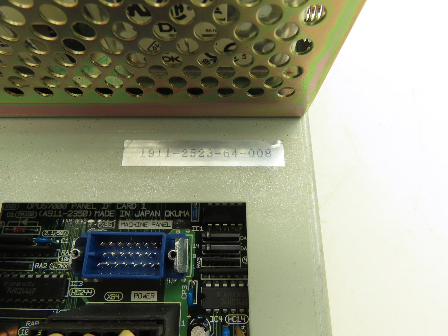 Okuma 1911-2523-64-008 OPUS7000 Panel IF Circuit Board and Power Supply