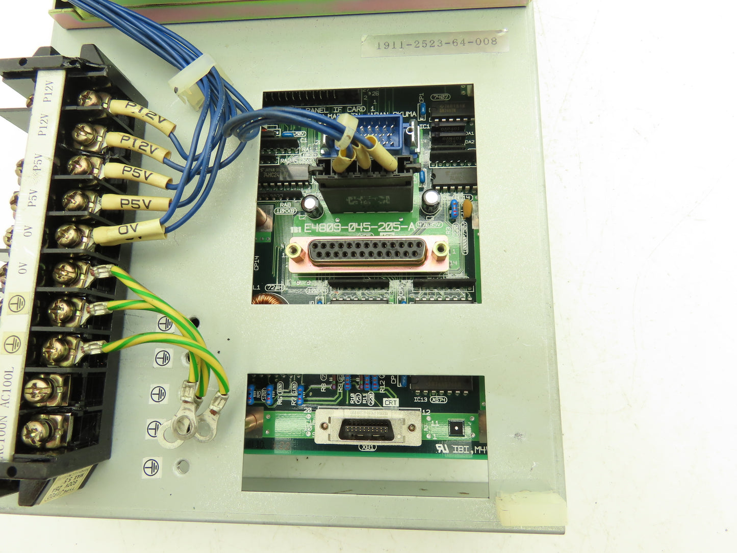 Okuma 1911-2523-64-008 OPUS7000 Panel IF Circuit Board and Power Supply