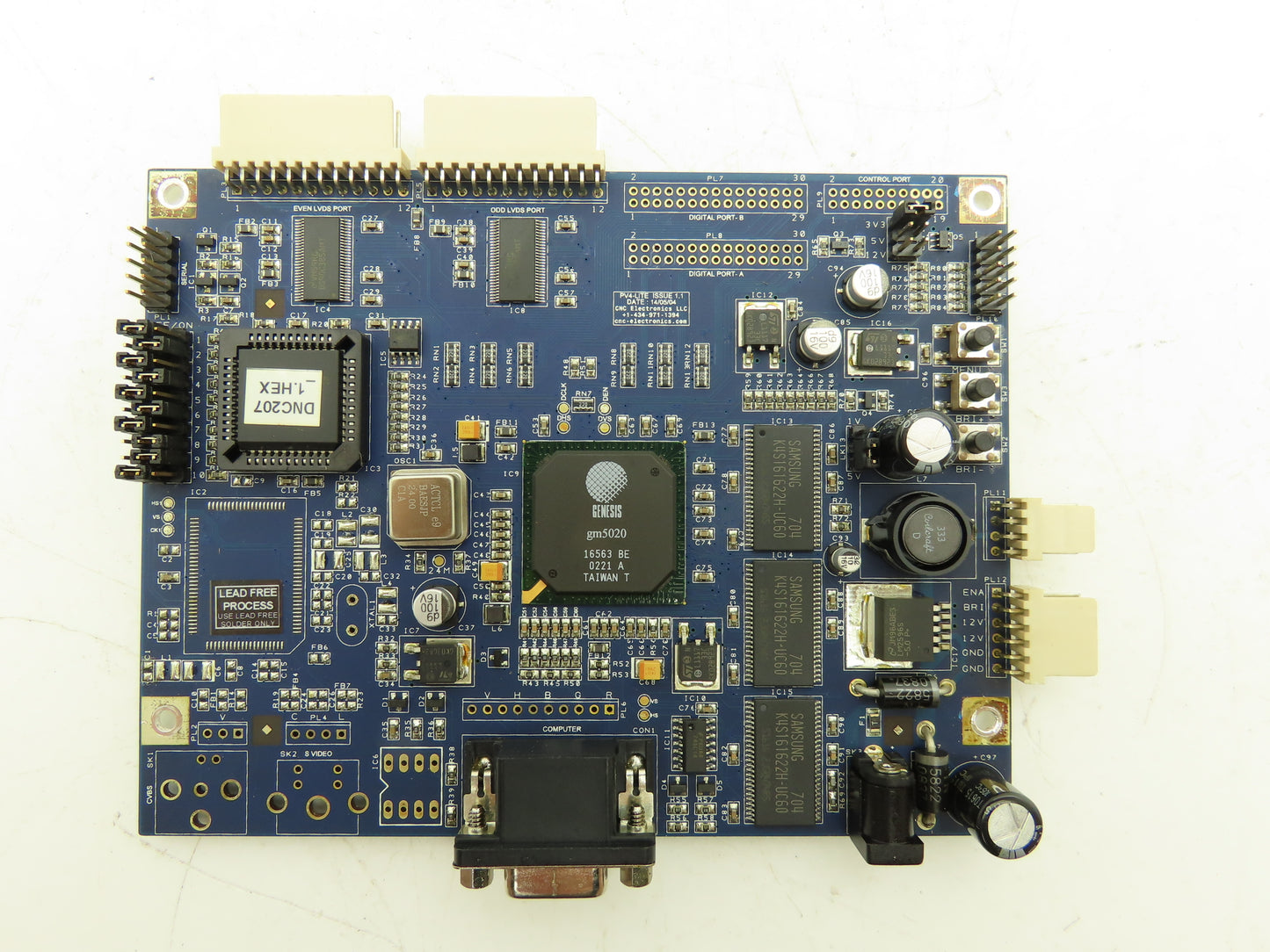 DNC Electronics CSP4L23089-2 Circuit Board for operator Panel