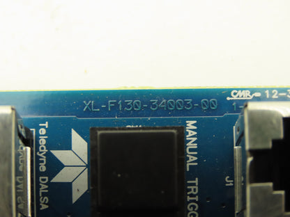 Teledyne DALSA XL-F130-34003-00 CAM LAN I/O PWR Circuit Board w/ Manual Trigger