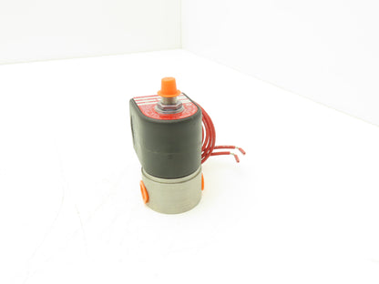 Parker Fluid Solenoid Valve Two Way Coil Voltage 120VAC 1/4" NPT 250 PSI
