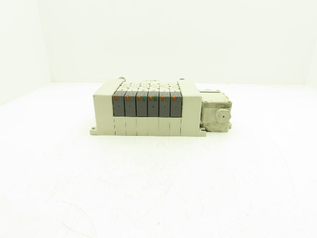 SMC VQ4101-5W/VQ4301-5W Pneumatic Solenoid Valve 6-Station Manifold 24VDC