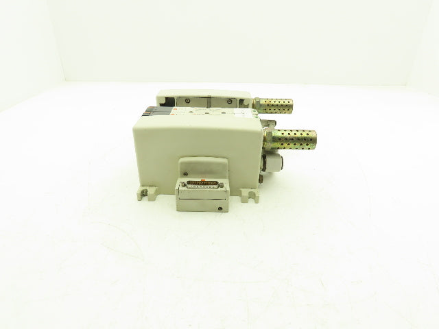 SMC VQ4301-5W Pneumatic Solenoid Valve 4-Station Manifold 24VDC w/2 Valves