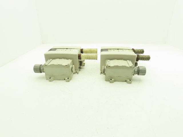 SMC VQ4301-5W Pneumatic Solenoid Valve 2-Station Manifold 24VDC  Lot of 2