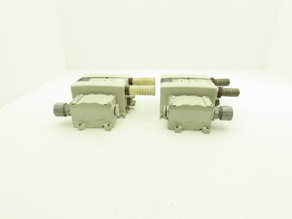 SMC VQ4301-5W Pneumatic Solenoid Valve 2-Station Manifold 24VDC  Lot of 2