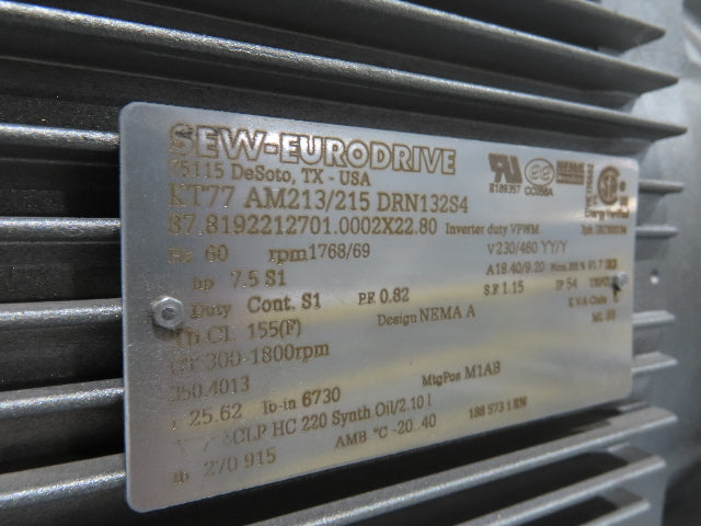 Hytrol HSS 43"x 62' Slider Bed Conveyor 41" Belt 7.5Hp 3PH Center Drive w/VFD