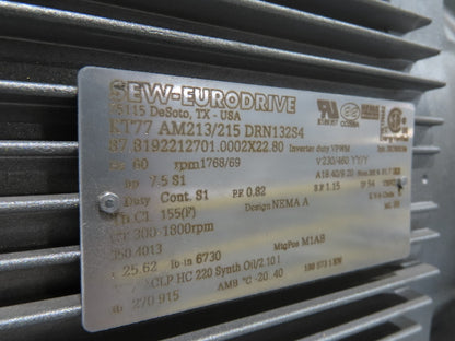 Hytrol HSS 43"x 62' Slider Bed Conveyor 41" Belt 7.5Hp 3PH Center Drive w/VFD