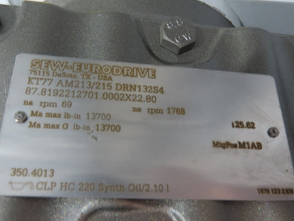 Hytrol HSS 43"x 62' Slider Bed Conveyor 41" Belt 7.5Hp 3PH Center Drive w/VFD