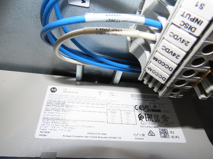 Hytrol HSS 43"x 62' Slider Bed Conveyor 41" Belt 7.5Hp 3PH Center Drive w/VFD