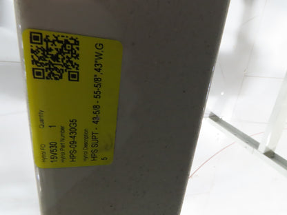 Hytrol HSS 43"x 62' Slider Bed Conveyor 41" Belt 7.5Hp 3PH Center Drive w/VFD