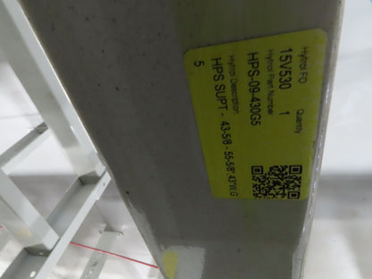 Hytrol HSS 43"x 62' Slider Bed Conveyor 41" Belt 7.5Hp 3PH Center Drive w/VFD