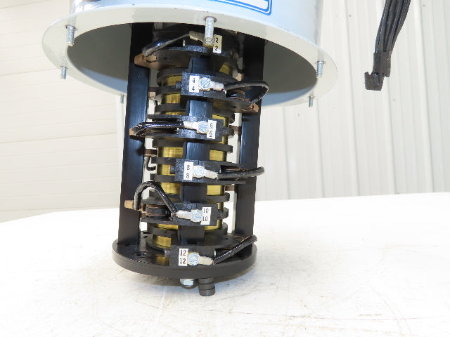 Conductic Insul 8 RAQ-D12 Rotary Slip Ring Assembly 12 Conductor  600V 35A