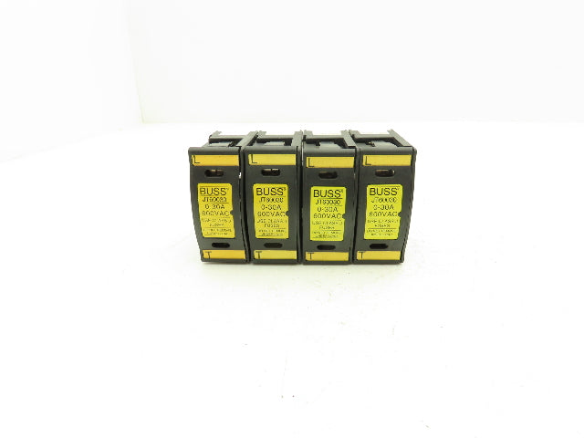 Buss JT60030 Finger-Safe Fuse Holder 0-30A 600V Lot of 24