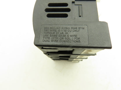 Buss JT60030 Finger-Safe Fuse Holder 0-30A 600V Lot of 24