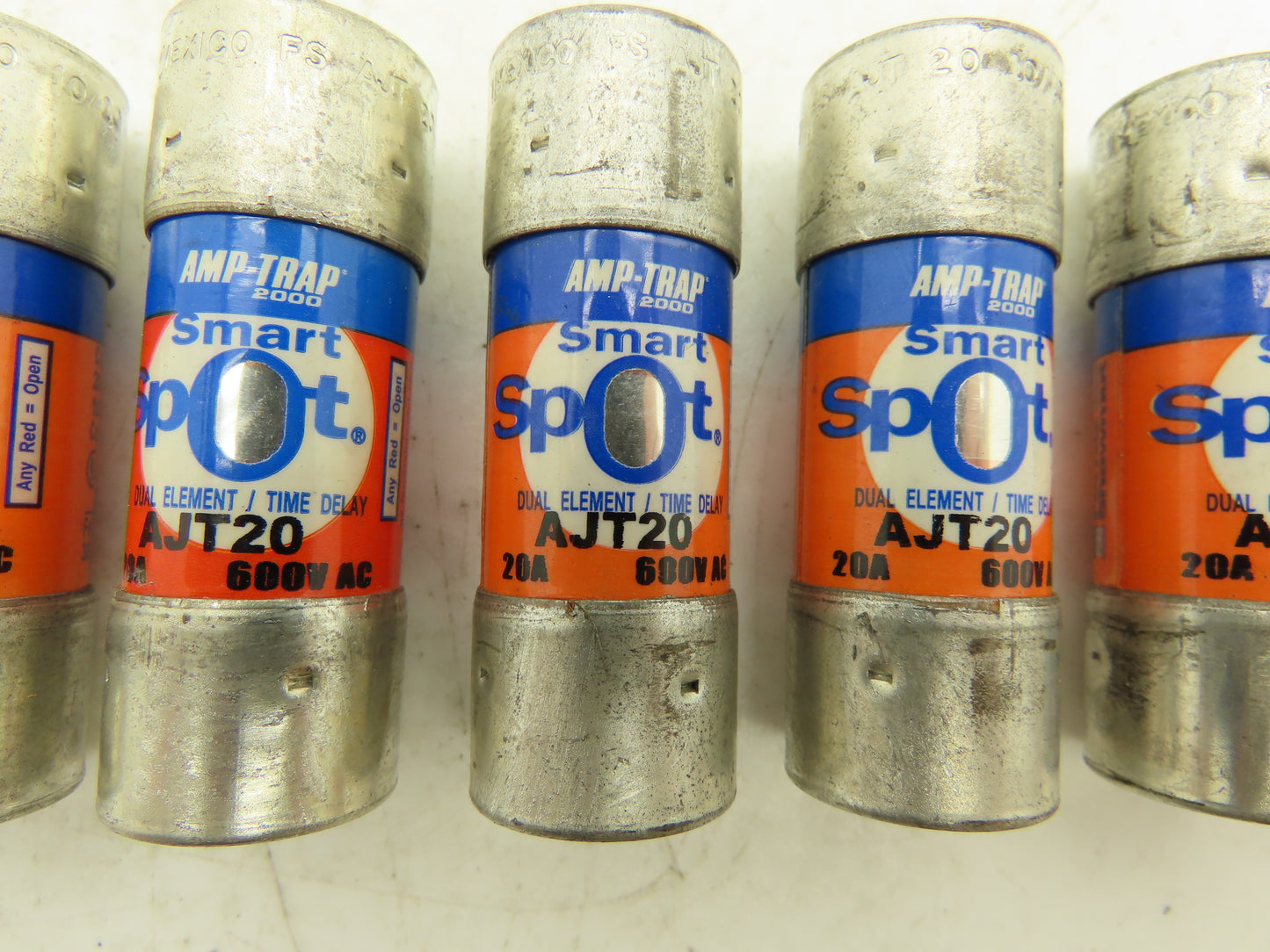 Ferraz Shawmut AJT20 20A Fuse 600V Dual Element Time Delay Class J Lot Of 13