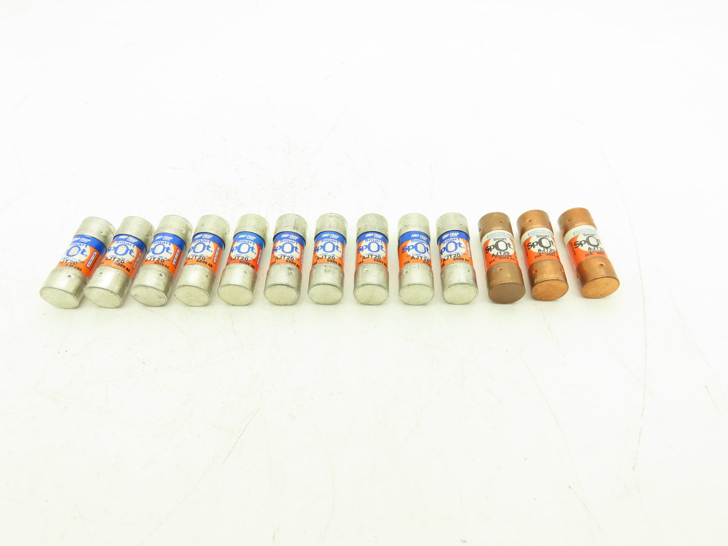 Ferraz Shawmut AJT20 20A Fuse 600V Dual Element Time Delay Class J Lot Of 13