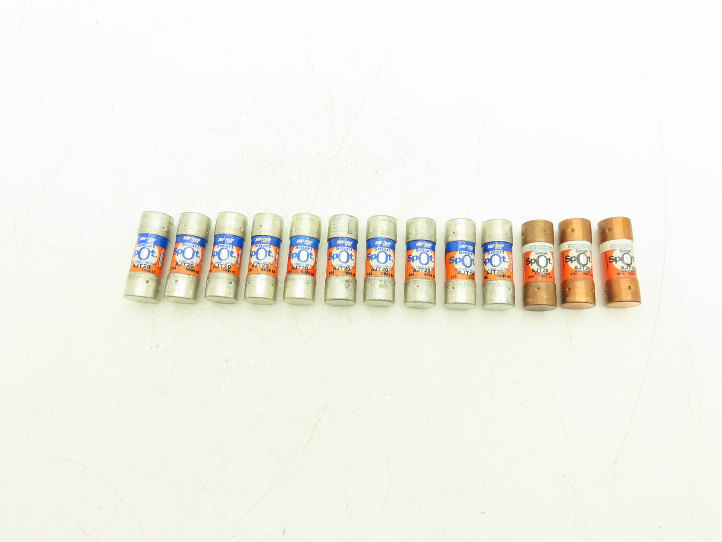 Ferraz Shawmut AJT20 20A Fuse 600V Dual Element Time Delay Class J Lot Of 13