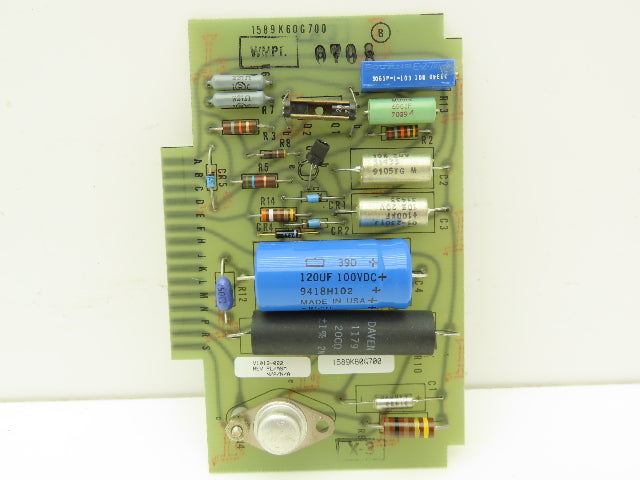 GE Nuclear Energy 1589K60G700 GEMAC Square Root Conv. PCB Module