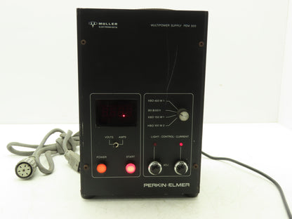 Muller Perkin Elmer PEM500 Multipower Supply Light Control Current Module