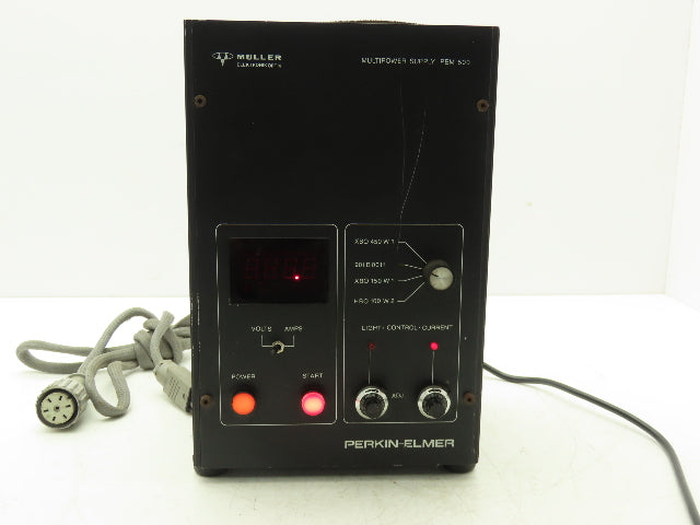 Muller Perkin Elmer PEM500 Multipower Supply Light Control Current Module
