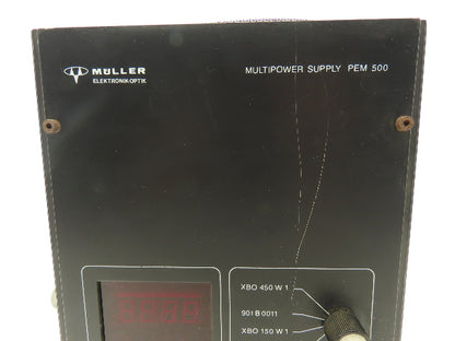 Muller Perkin Elmer PEM500 Multipower Supply Light Control Current Module