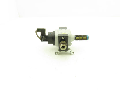 Festo HEE-D-MIDI-24 Pneumatic Air Shut Off Solenoid Valve 24V 1/2" NPT