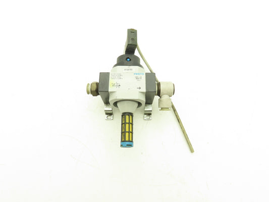 Festo HEE-D-MIDI-24 Pneumatic Air Shut Off Solenoid Valve 24V 1/2" NPT
