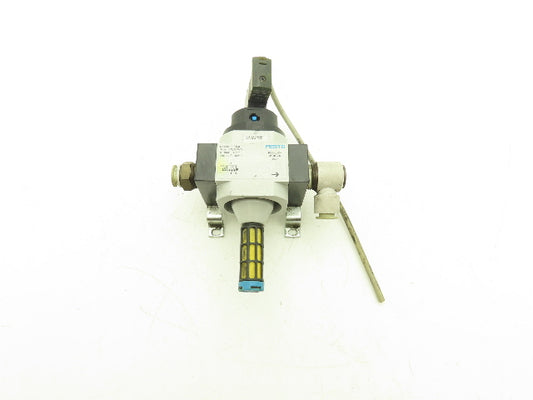 Festo HEE-D-MIDI-24 Pneumatic Air Shut Off Solenoid Valve 24V 1/2" NPT