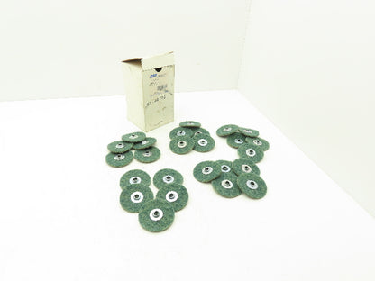 Norton 66261009184 3" Speed Lok Bear Tex Surface Prep Blending Discs Lot of 25