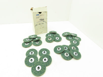 Norton 66261009184 3" Speed Lok Bear Tex Surface Prep Blending Discs Lot of 25