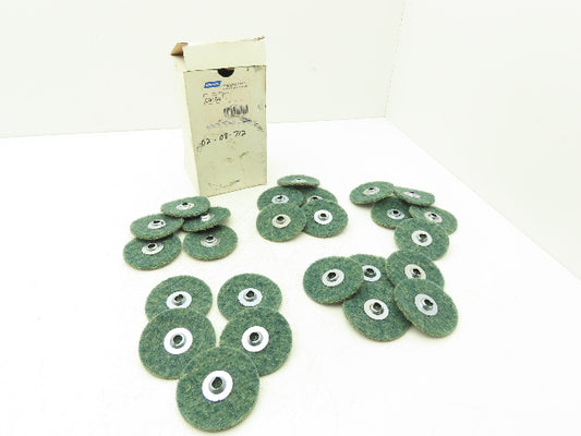 Norton 66261009184 3" Speed Lok Bear Tex Surface Prep Blending Discs Lot of 25