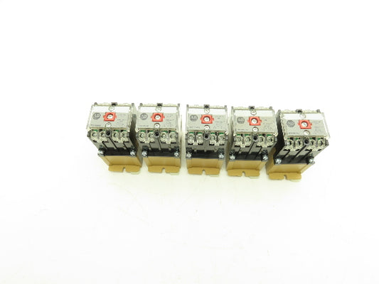 Allen Bradley 700-P400A1 AC Control Relay 120V Coil 10A 120VAC Series E Lot Of 5