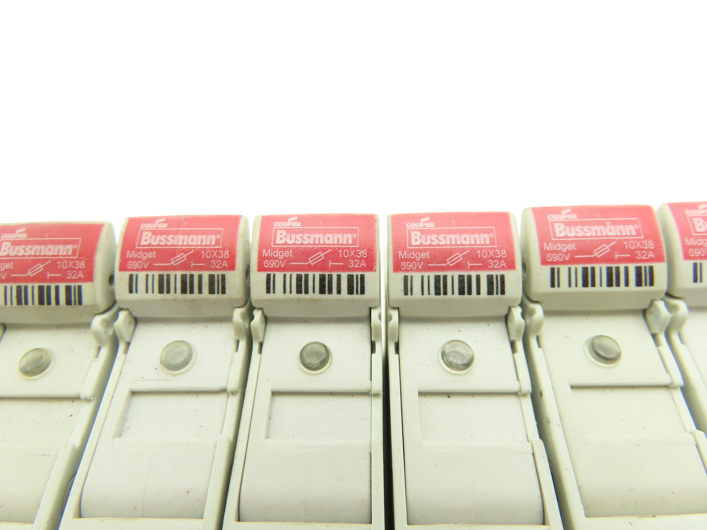 Eaton Bussman CHM1DIU Modular Fuse Holder Indicated Midget 600V 30A Lot of 13