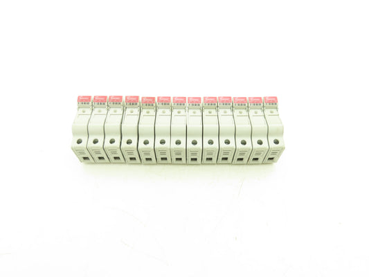 Eaton Bussman CHM1DIU Modular Fuse Holder Indicated Midget 600V 30A Lot of 13