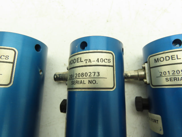 TA Systems TA-40CS Ultrasonic Plastic Welder Control Valve  Lot of 3