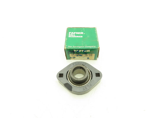Fafnir Timken FLCT1 3/16 Ball Bearing 2-Bolt Flange 1-3/16 Bore Torrington
