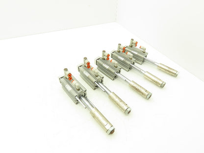 TA Systems US29176 Pneumatic Air Cylinder 2"Adj Stroke Non Rotating Rod Lot of 5