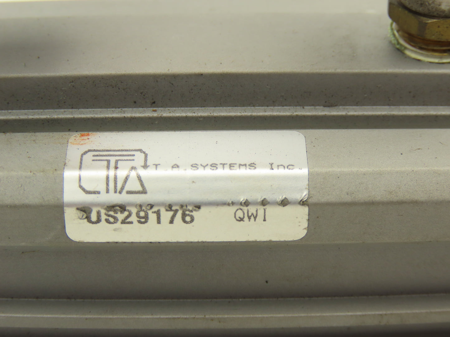 TA Systems US29176 Pneumatic Air Cylinder 2"Adj Stroke Non Rotating Rod Lot of 5