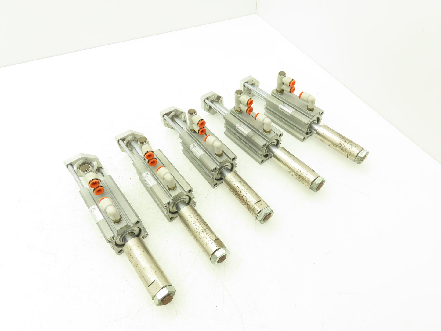 TA Systems US29176 Pneumatic Air Cylinder 2"Adj Stroke Non Rotating Rod Lot of 5