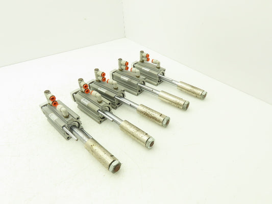 TA Systems US29176 Pneumatic Air Cylinder 2"Adj Stroke Non Rotating Rod Lot of 5