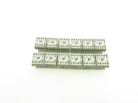 Allen Bradley 700-K31Z Relay 600V 10A 24VDC Coil Series B Lot of 12