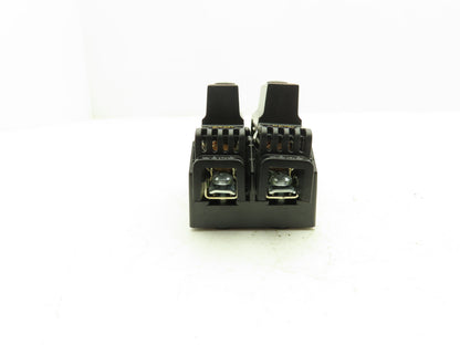 Buss R25030-2PR Fuse Holder 250V 30A Class R SAMI-9N Finger Safe Covers Lot of 6