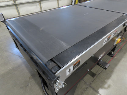 Mantissa 41"x 17' 4" Belt Conveyor 4-Zone High Speed Package Sorting 435fpm