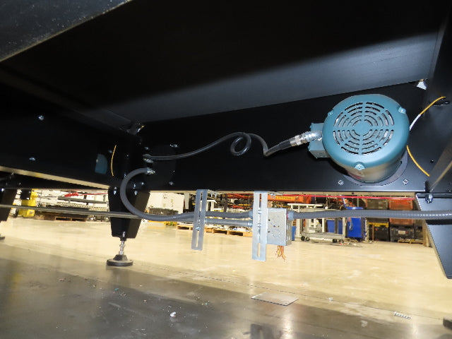 Mantissa 41"x 17' 4" Belt Conveyor 4-Zone High Speed Package Sorting 435fpm